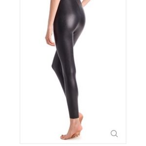 Faux leather leggings. Worn once.